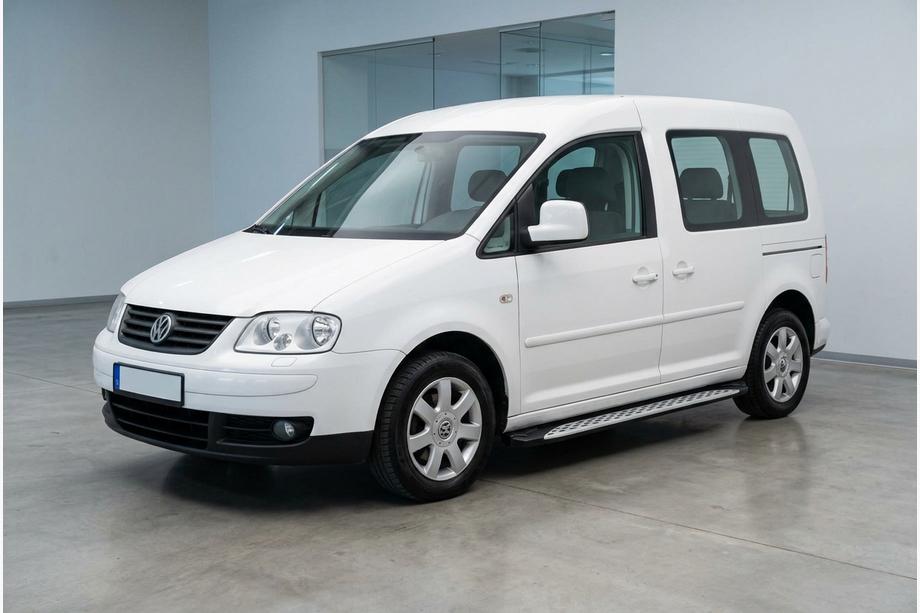 Volkswagen Caddy 2004–2010 Boční prahy Shining V1 (2 ks, hliník) Fotografie 1