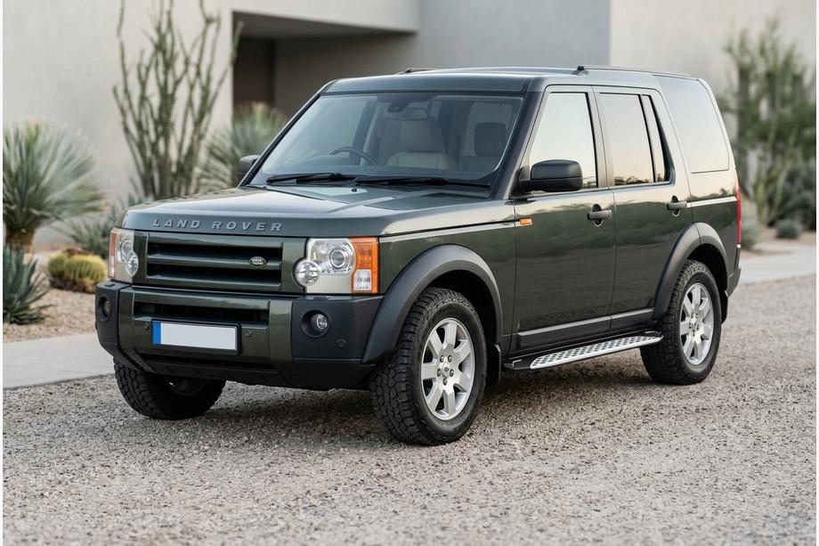 Land Rover Discovery III 2004–2009 Boční prahy Shining V1 (2 ks, hliník) Image