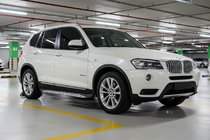 BMW X3 F25 2011–2018 Boční prahy Shining V1 (2 ks, hliník) fotografie 1
