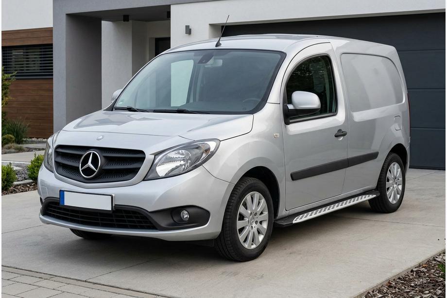 Mercedes Citan 2013–2021 Boční prahy Shining V1 (2 ks, hliník) Image