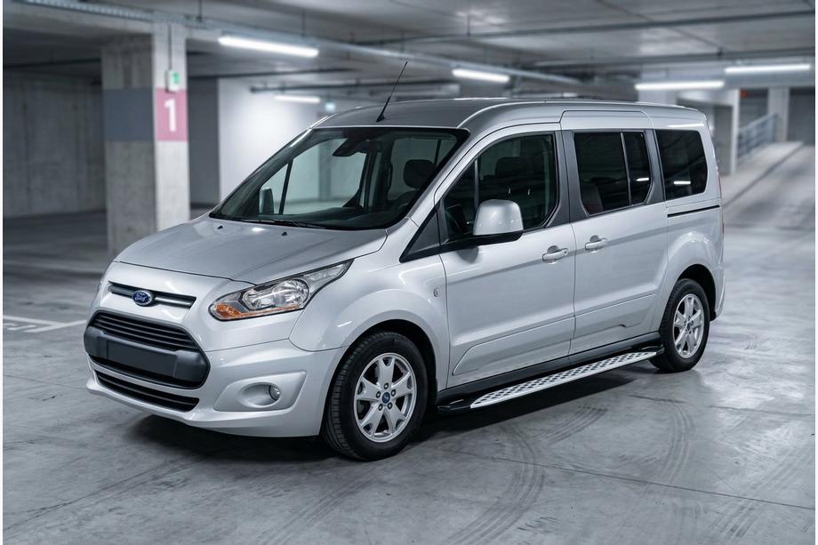 Ford Connect 2014–2021 Boční prahy Shining V1 (2 ks, hliník) Image