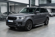Range Rover Sport 2014–2022 Boční prahy Shining V1 (2 ks, hliník) fotografie 1