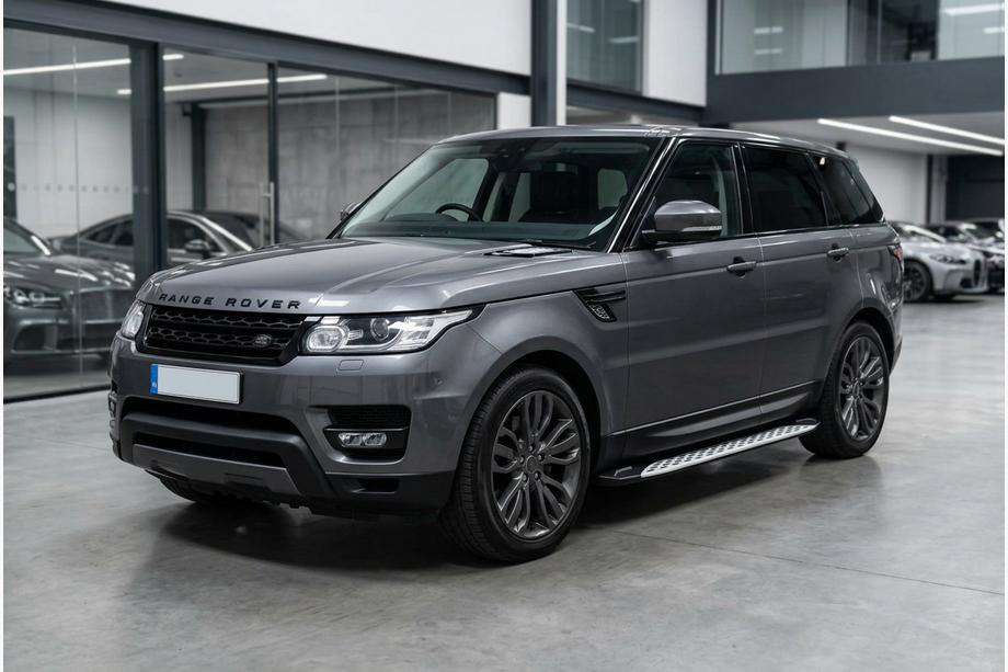 Range Rover Sport 2014–2022 Boční prahy Shining V1 (2 ks, hliník) Image
