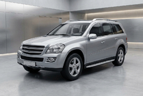 Mercedes GL třída X164 2006–2012 Boční prahy Shining V1 (2 ks, hliník) fotografie 1