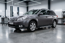 Subaru Outback 2009–2014 Boční prahy Shining V1 (2 ks, hliník) fotografie 1