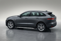 Jaguar F-PACE 2016– Boční prahy Shining V1 (2 ks, hliník) fotografie 1
