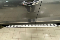 Skoda Kodiaq 2016–2023 Boční prahy Shining V1 (2 ks, hliník) fotografie 5