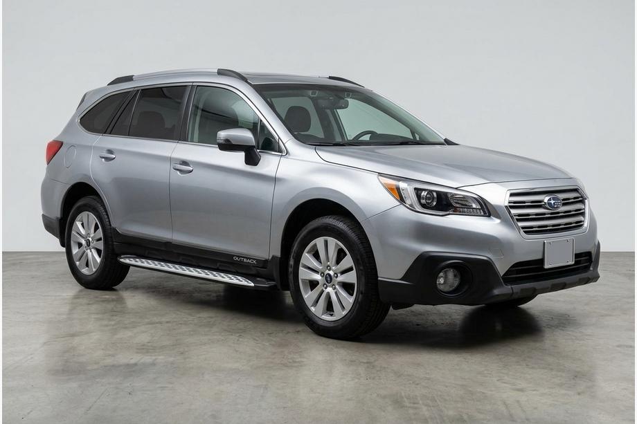 Subaru Outback 2014–2019 Boční prahy Shining V1 (2 ks, hliník) Fotografie 1