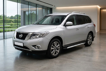 Nissan Pathfinder R52 2012–2021 Boční prahy Shining V1 (2 ks, hliník) fotografie 1