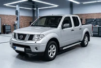 Nissan Navara 2006–2015 Boční prahy Shining V1 (2 ks, hliník) fotografie 1