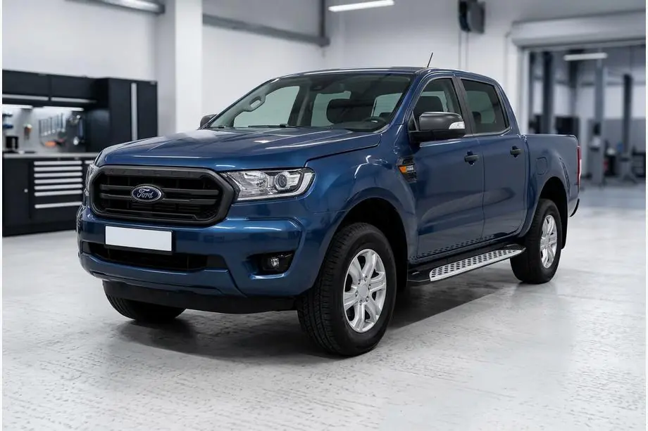 Ford Ranger 2011–2022 Boční prahy Shining V1 (2 ks, hliník) Image