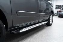 Ford Custom 2013–2022 Boční prahy Shining V1 (2 ks, hliník) fotografie 1