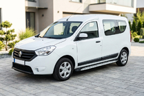 Renault Dokker 2013–2022 Boční prahy Shining V1 (2 ks, hliník) fotografie 1