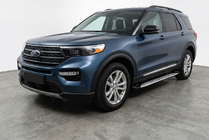 Ford Explorer 2019– Boční prahy Shining V1 (2 ks, hliník) fotografie 1
