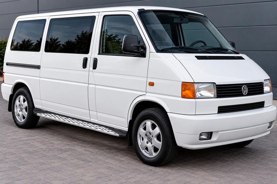 Volkswagen T4 Transporter 1990–2003 Boční prahy Shining V1 (2 ks, hliník) Image