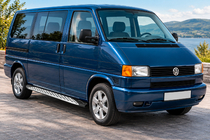 Volkswagen T4 Caravelle/Multivan 1990–2003 Boční prahy Shining V1 (2 ks, hliník) fotografie 1