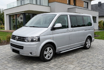 Volkswagen T5 2010–2015 Boční prahy Shining V1 (2 ks, hliník) krátký rozvor fotografie 1