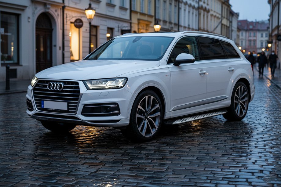 Audi Q7 2015–2026 Boční prahy Shining V1 (2 ks, hliník) Image