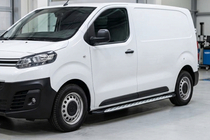 Peugeot Expert 2017– Boční nášlapy Shining V1 (krátký rozvor) (2 ks, hliník) fotografie 1