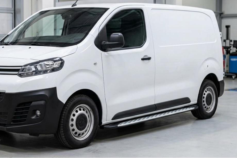 Citroen Jumpy/Dispatch 2017– Boční prahy Shining V1 (2 ks, hliník) Image