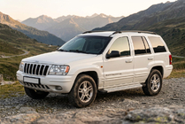 Jeep Grand Cherokee WJ 1999–2004 Boční prahy Maya V2 (2 ks, hliník) fotografie 1