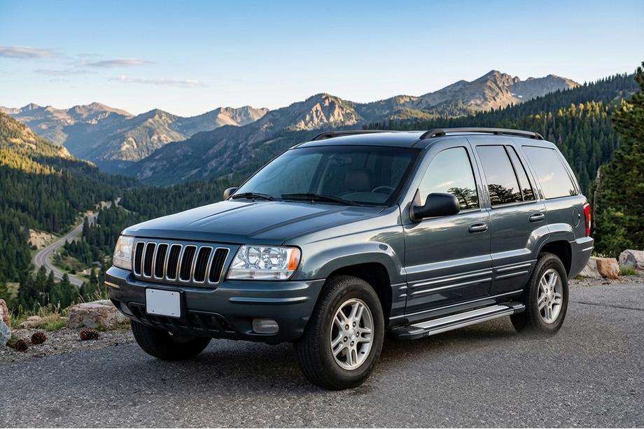 Jeep Grand Cherokee WJ 1999–2004 Boční nášlapy Rainbow (2 ks, hliník) Image