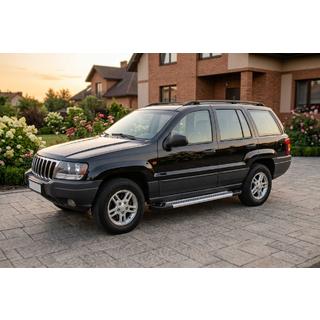 Boční nášlapy Vision New Grey (2 ks, hliník) Jeep Grand Cherokee WJ 1999–2004 fotografie 1
