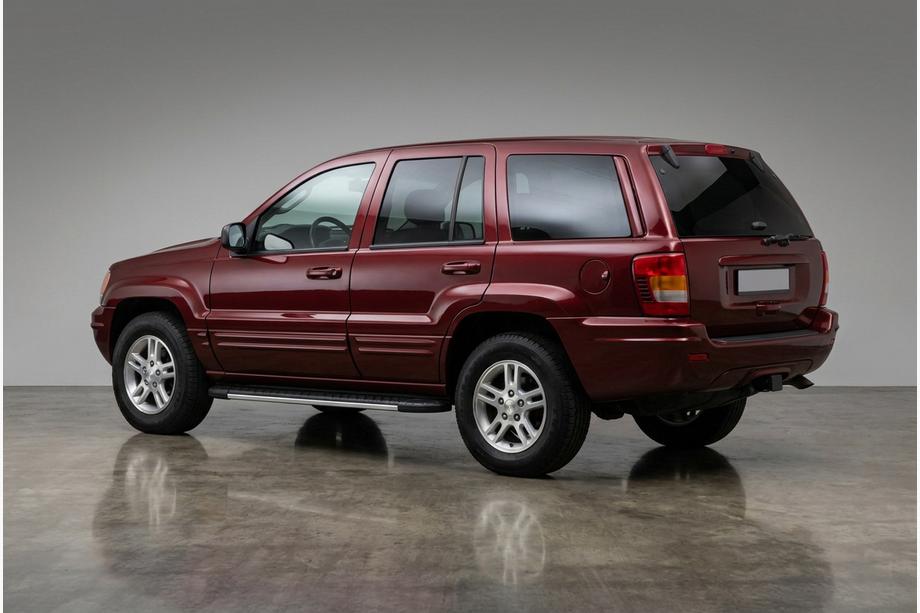 Jeep Grand Cherokee WJ 1999–2004 Boční nášlapy Bosphore Grey (2 ks, hliník) Image