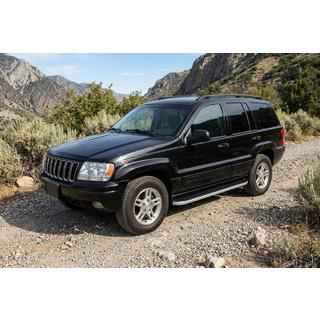 Boční nášlapy Tayga Grey (2 ks, hliník) Jeep Grand Cherokee WJ 1999–2004 fotografie 1