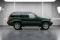 Jeep Grand Cherokee WJ 1999–2004 Boční prahy RedLine V1 (2 ks, hliník) fotografie 1