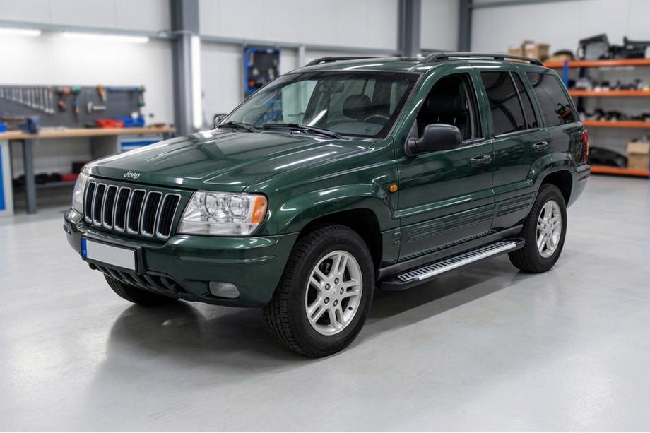 Jeep Grand Cherokee WJ 1999–2004 Boční nášlapy Line (2 ks, hliník) Image