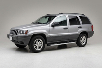 Jeep Grand Cherokee WJ 1999–2004 Boční nášlapy Fullmond (2 ks, hliník) fotografie 1