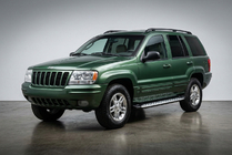 Jeep Grand Cherokee WJ 1999–2004 Boční prahy Shining V1 (2 ks, hliník) fotografie 1