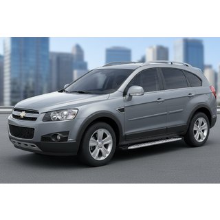 Boční nášlapy Shining V1 (2 ks, hliník) Chevrolet Captiva 2006–2019 fotografie 1