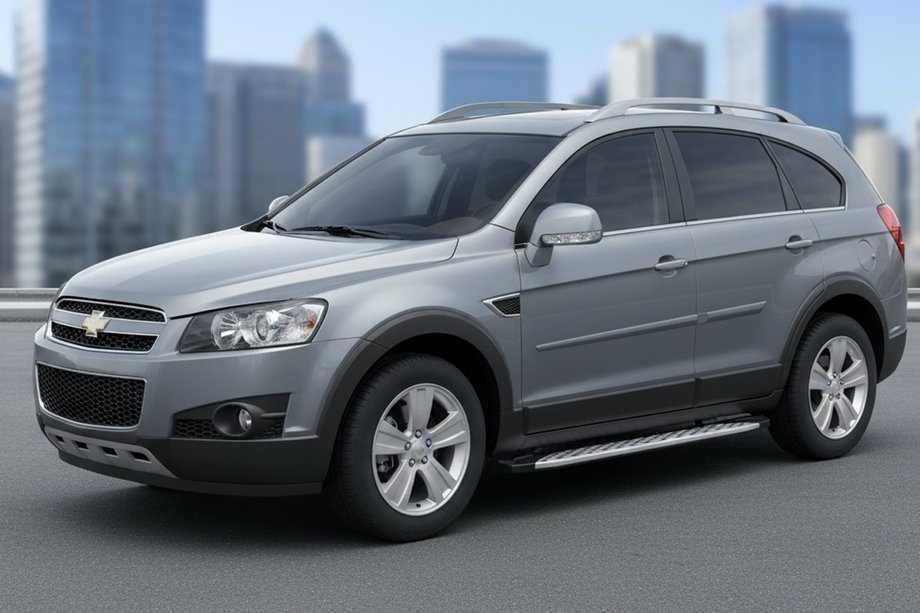 Chevrolet Captiva 2006–2019 Boční nášlapy Shining V1 (2 ks, hliník) 2016-2019 Image