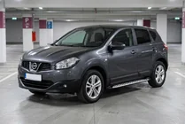 Nissan Qashqai 2010–2014 Boční prahy Shining V1 (2 ks, hliník) fotografie 1