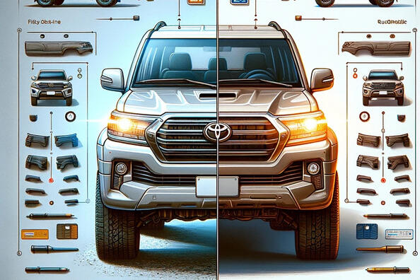 Originální vs. repliky bodykitů pro Toyota Land Cruiser 200: Co je lepší?