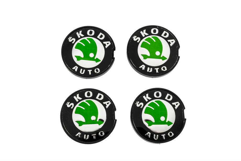 Skoda Středové krytky na disky 56/51 mm sk5651 (4 ks) Image