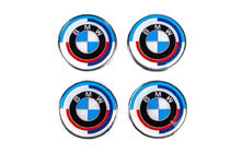 BMW Středové krytky na disky 69/65 mm bm6965n (4 ks) fotografie 2