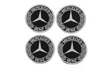 Mercedes-Benz Samolepky na disky 90 mm (4 ks) fotografie 2