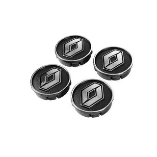 Středové krytky disků černé ren60tur-bl (59 mm na 55 mm, 4 ks)