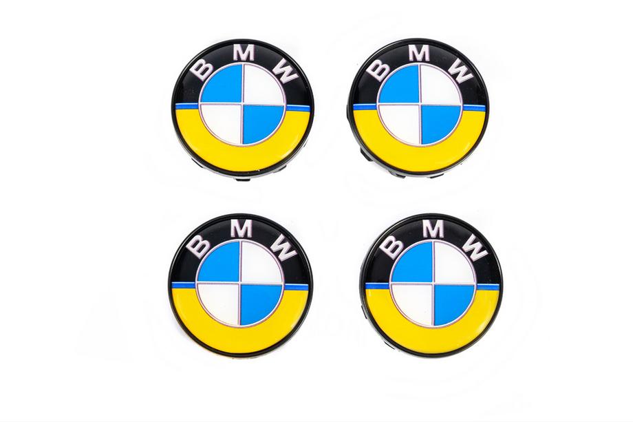 BMW Krytky na disky 55/53 mm UA-Style (4 ks) Fotografie 2