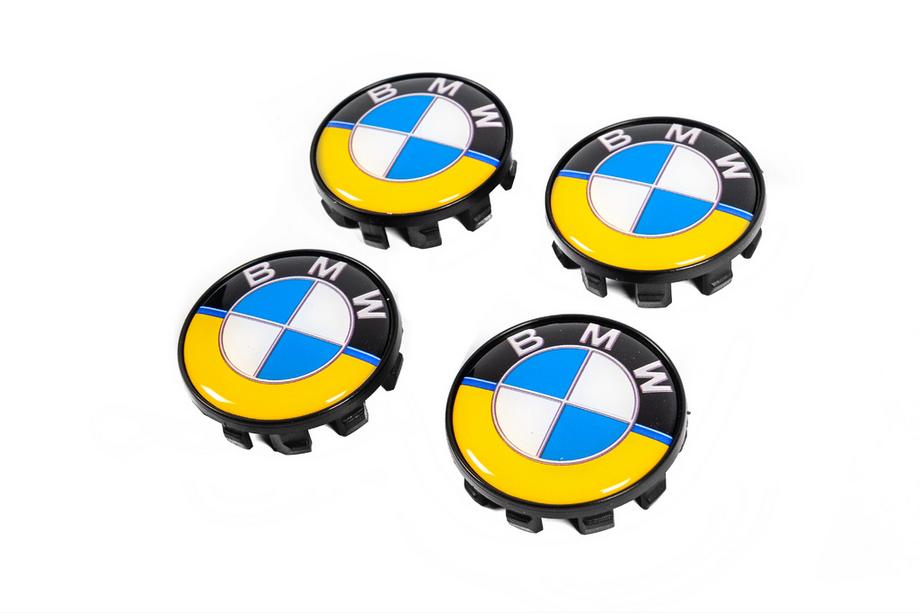 BMW Krytky na disky 55/53 mm UA-Style (4 ks) Fotografie 1