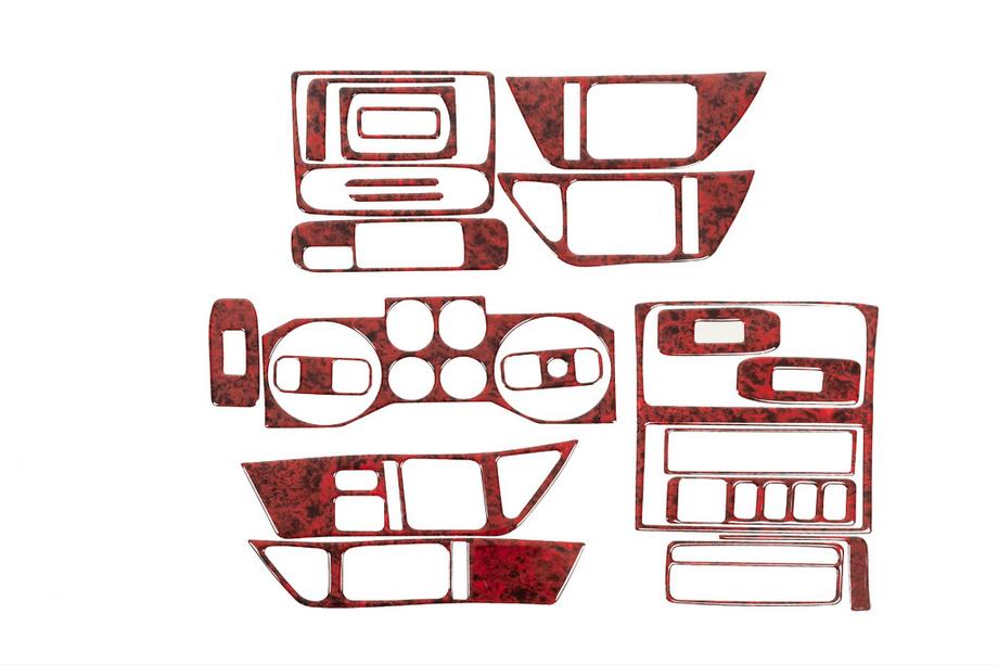 Mitsubishi Pajero Wagon III 1999–2006 Lišty na palubní desku (Meric) Image