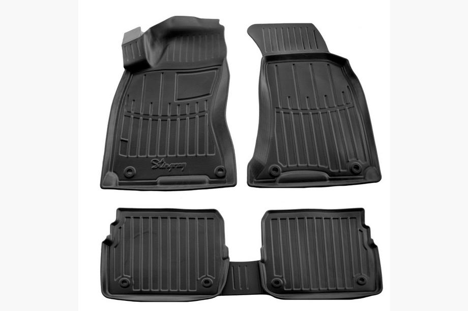 Skoda Superb 2001–2009 Gumové autokoberce Stingray 3D (5 ks, polyuretan) Image