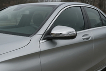 Mercedes C-Class W205 2014–2021 Nerezové kryty zrcátek (2 ks) fotografie 1