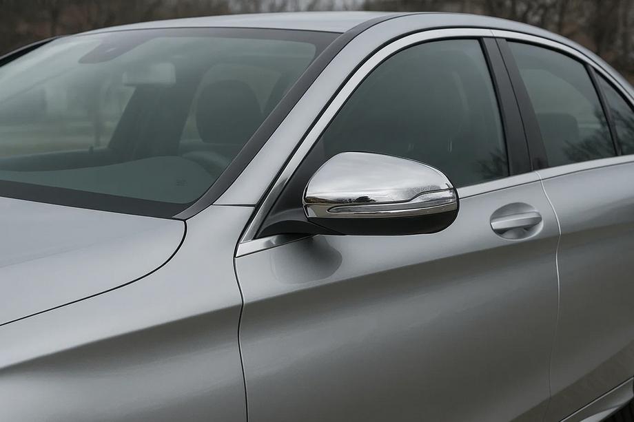 Mercedes C-Class W205 2014–2021 Nerezové kryty zrcátek (2 ks) Image