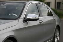Mercedes S-Class W222 2013–2022 Nerezové kryty zrcátek (2 ks) fotografie 1