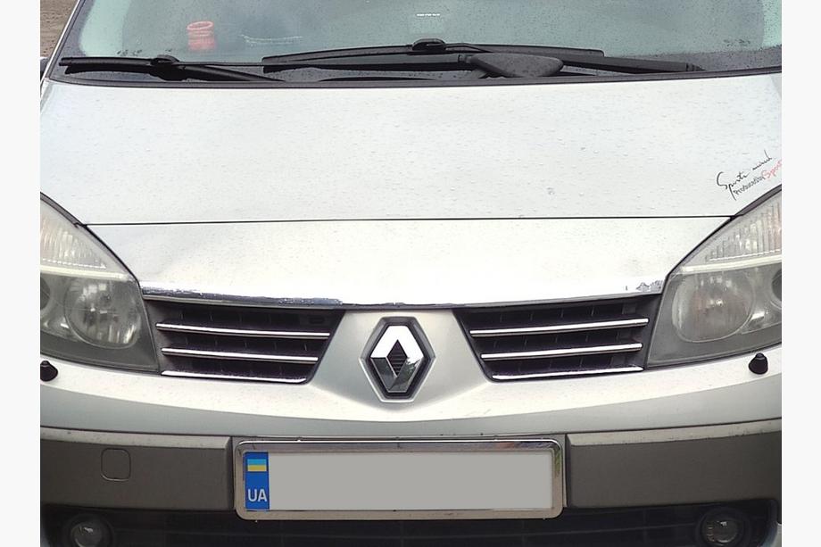 Renault Scenic/Grand 2003–2009 Nerezové kryty na mřížku (4 ks) Image