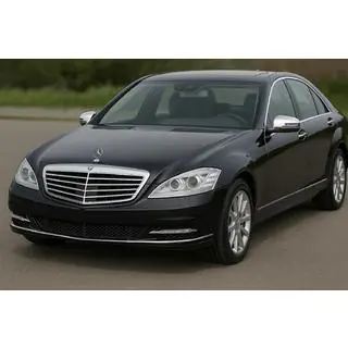 Kryty zpětných zrcátek (2009-2013, 2 ks, nerez) Mercedes S-class W221 2005–2013 fotografie 1